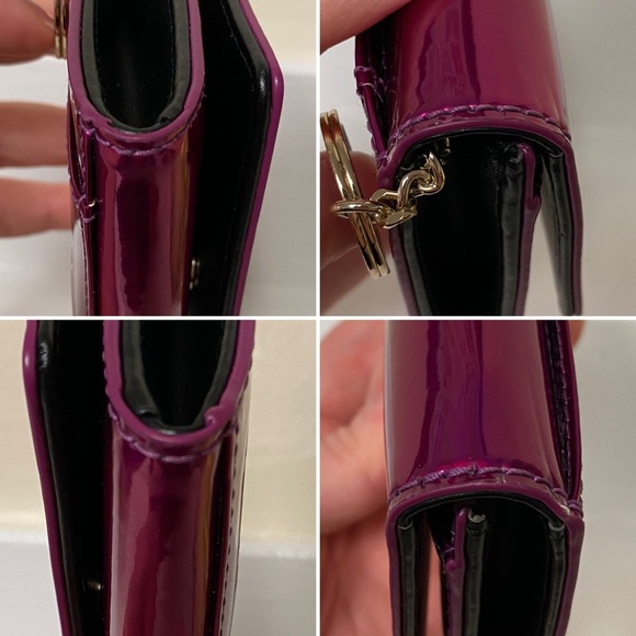 Kate Spade EUC Rainer Lane Iridescent Darla Keychain Wallet - Picture 5 of 7